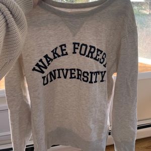 Wake forest sweatshirt
